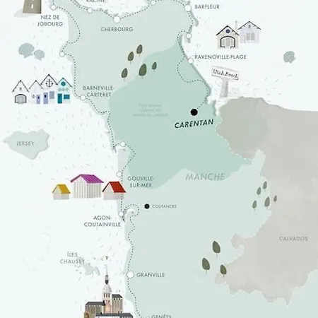 Prázdninový dům Normandie